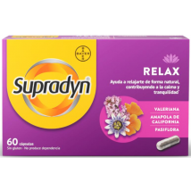 Supradyn Relax, Calme et Tranquillité à la Passiflore et à la Valériane 60 Capsules