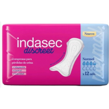 Indasec Compresas Normal 12 unidades