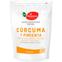 El Granero Integral Cúrcuma y Pimienta BIO Plus 200 gr