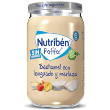 Nutribén Potito Bechamel Linguado e Pescada 235 gr