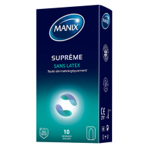 Manix Suprême Sans Latex 10 préservatifs - Classique -