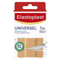 Elastoplast Classique Pansement Universel Antibactérien 6cm x 1m - Résistant, Protecteur -