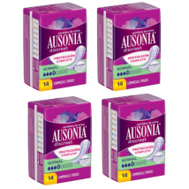Ausonia Discreet Normal Compressa para perdas de urina para mulheres 4x14 unidades