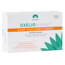 Jaldes Oxelio Protect Solaire Peaux Claires et Sensibles 60 capsules