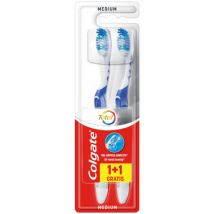 Colgate Total brosse à dents médium de nettoyage complet 2 pcs