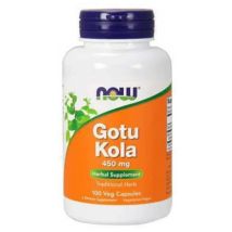 Now Foods Gotu Kola 450mg 100 Cápsulas Vegetales