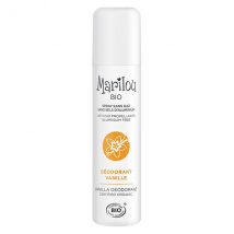 Marilou Bio Déodorant Vanille 75ml - Anti-transpirant, Peau Sensible -