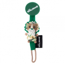 Soframar Accroche-Tétine Jelekros le Lion - Tissu -