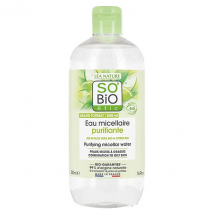 So'Bio Étic Hydra Aloe Vera Eau Micellaire Purifiante Jus d'Aloe Vera Bio 500ml