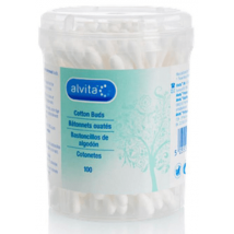 Tamponi auricolari Alvita 100 unità