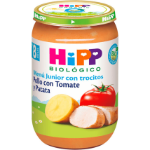 HiPP Tarrito de Pollo con Tomate y Patata +8m BIO 220 gr