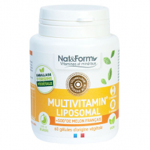 Nat & Form Vitamines & Minéraux Multivitamin' Liposomal 60 gélules végétales