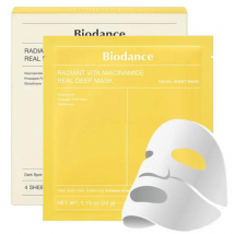 Biodance Radiant Vita Niacinamide Real Deep Mask 4 uds