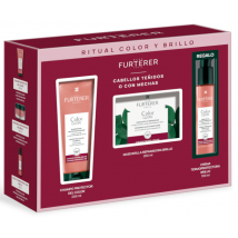 Champô Rene Furterer Color Glow 200ml + Máscara 200ml + Creme Protetor Térmico 100ml