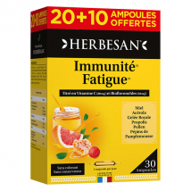 Herbesan Propolis + Gelée Royale 20 + 10 Ampoules Offertes