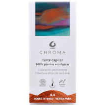 Chroma Tinte Capilar Natural Cobre Inteso 4.4 - Henna Pura 500gr