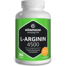 Vitamaze L-Arginina 750 mg 360 Cápsulas