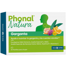 Reig Jofre Phonal Natura Garganta 20 Pastilas