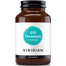 Complexe Viridian GTF Chrome 30 capsules