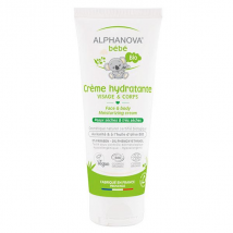 Alphanova Bébé Crème Hydratante Visage et Corps Bio 75ml Vegan pour Peau Sèche à Très Sèche