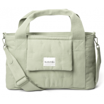 Suavinex Maternity Organizer Bag, Diaper Bag for Stroller, Plain Green