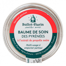 Ballot-Flurin Apicosmétique Baume de Soin des Pyrénées Bio 7ml - Apaisant et Anti-irritation, Réparateur - Effet Naturel