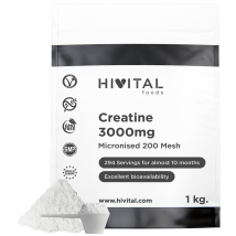 Creatina Hivital 3000 mg 1 kg