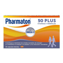 Pharmaton 50 Plus 30 cápsulas