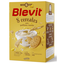 Papa de cereais Blevit 8 com bolacha Maria +6m 500g