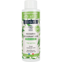 Coslys Recarga Desodorante Frescor Té Verde + Aloe Vera 100 ml