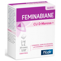 Feminabiane CU D-Manosa+ Fresa 10 Sobres