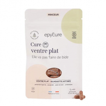 Epycure Cure ventre plat favorise le destockage de graisse en 30 jours