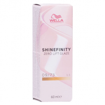 Wella Professionals Shinefinity Zero Lift Glaze Coloration Semi-Permanente 09/73 Lait Caramel 60ml