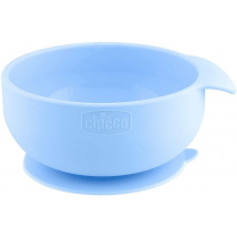 Chicco Bowl with Silicone Suction Cup +6m Blue 1 pc