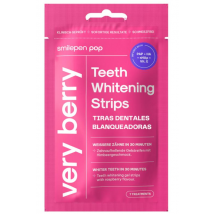 Smilepen Pop Tiras Dentales Blanqueadoras Fresa