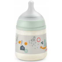 Suavinex Biberon Anti-Colic Débit Lent Tétine Physiologique SX Pro Walk Vert +0m 150 ml