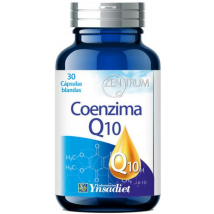 Ynsadiet Coenzima Q10 100 mg 30 Cápsulas Blandas
