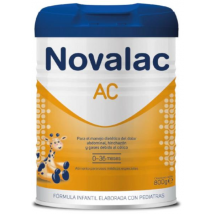 Novalac AC Leche Infantil Anti-hinchazón y Cólicos 0-36m 800 gr