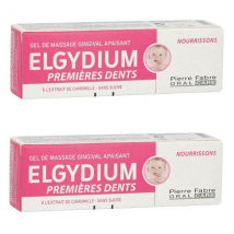 Elgydium Duo Gel premières dents - 2x15ml