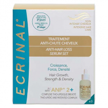 Ecrinal Coffret de 3 sérums concentrés anti chute 'ANP 2+d'ECRINAL