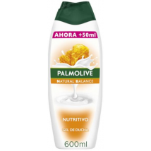 Palmolive NB Gel de Ducha Hidratante Leche y Miel 600 ml