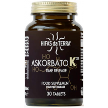 Hifas da Terra Askorbato KCPR Time Release 30 Tabletas