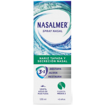 Nasalmer Fuerza Media 2 Higiene y Alivio Nasal +2Años Spray 135 ml