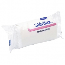 Stérilux Bande Extensible 5cm x 4m - Extensible, Élastique -