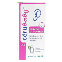 Bausch & Lomb ORL Cerubaby Hygiène de l'Oreille BéBé 15ml