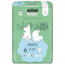 Moomin Baby Braga Pañales Talla 6 (12-20 kg) 36 uds