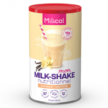 Milical Hyperprotéiné Milk-Shakes Emotion Vanille 18 repas