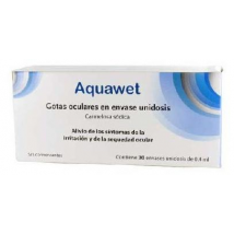 Aquawet Gotas Oculares 30 Envases Unidosis