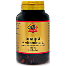Obire Aceite de Onagra 500 mg 10% GLA 220 Perlas