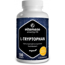 Vitamaze L-Triptófano 500 mg Vegano 180 Cápsulas